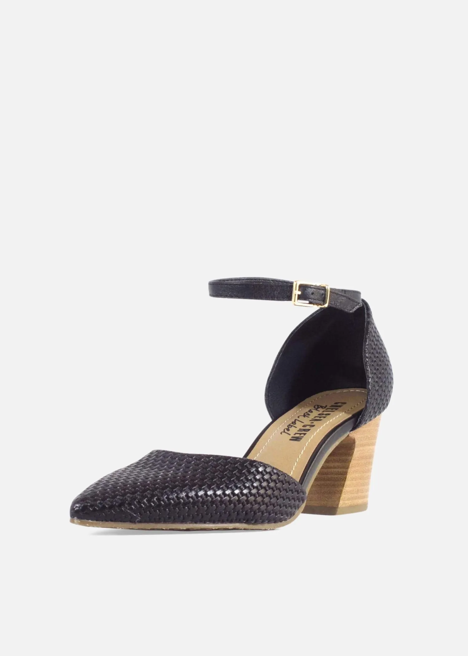 Miracle Woven Block Heeks