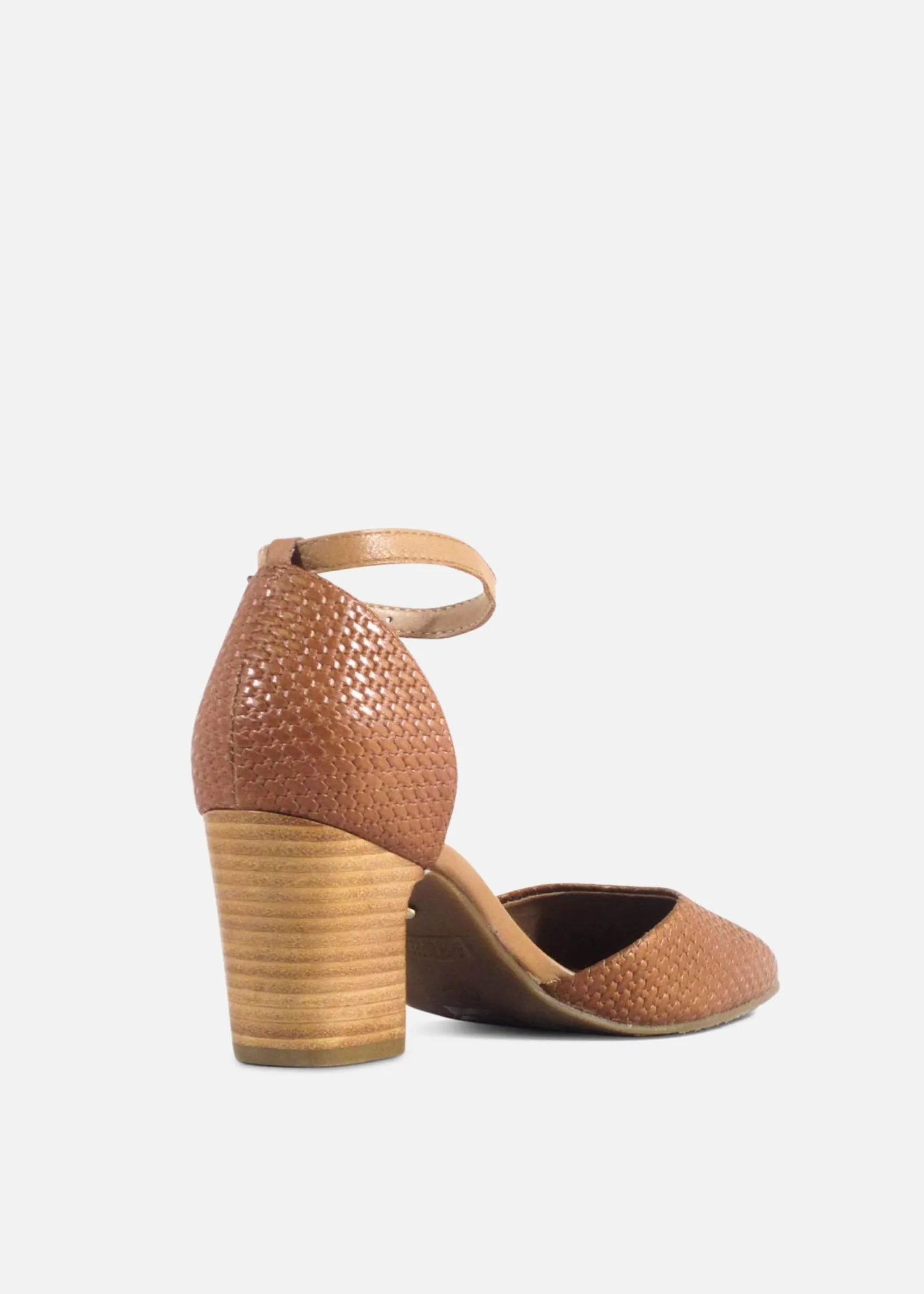 Miracle Woven Block Heeks