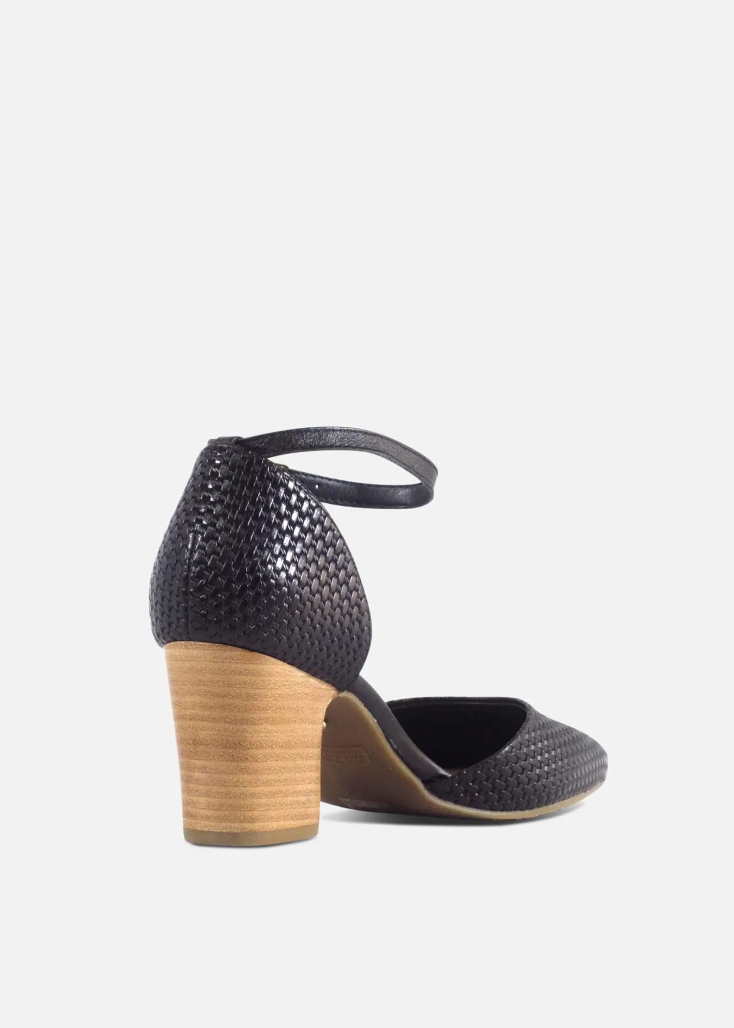 Miracle Woven Block Heeks