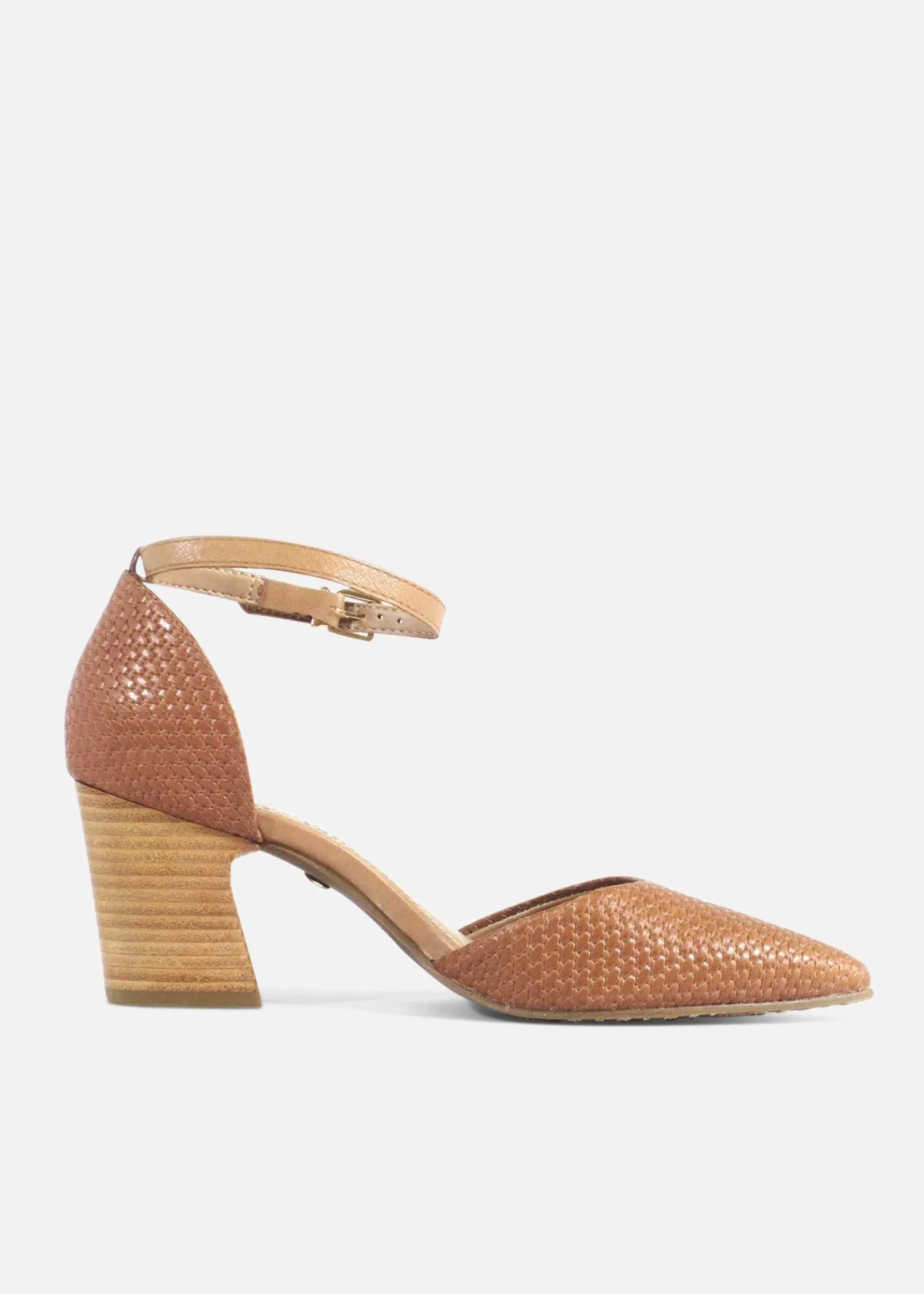 Miracle Woven Block Heeks