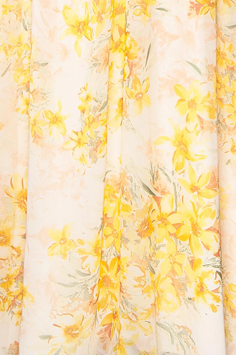 Oneyda | Floral V-Neck Maxi Dress
