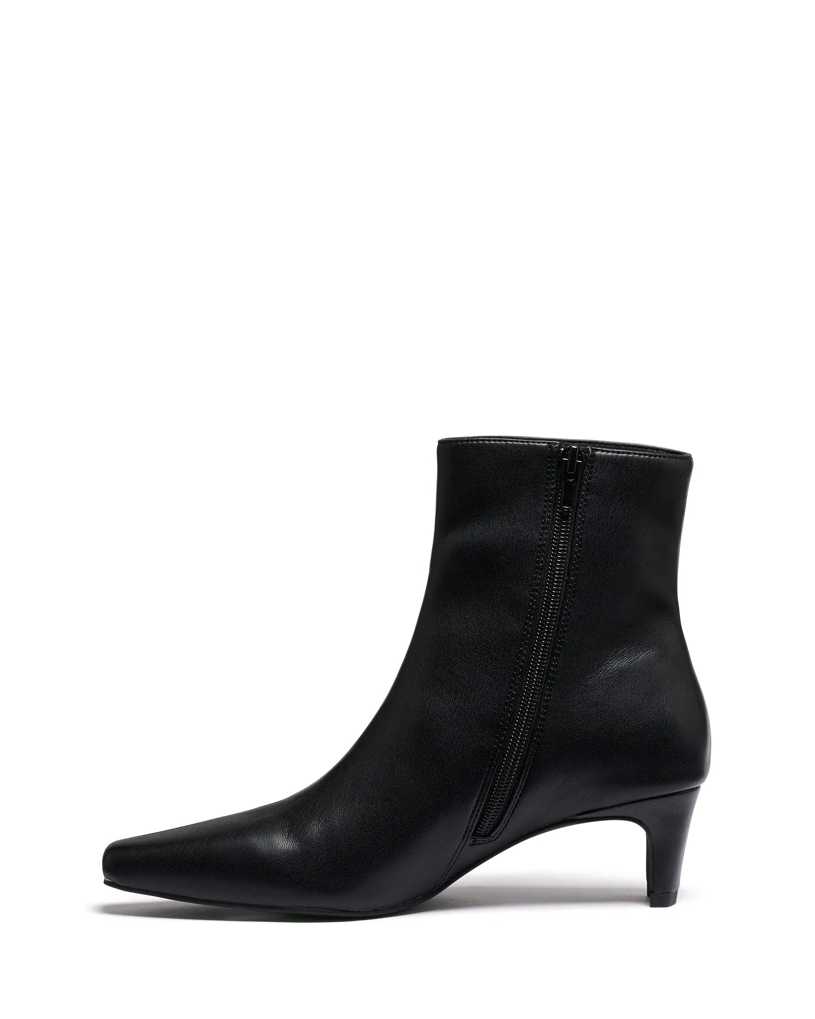 Reese Ankle Boot Black Smooth