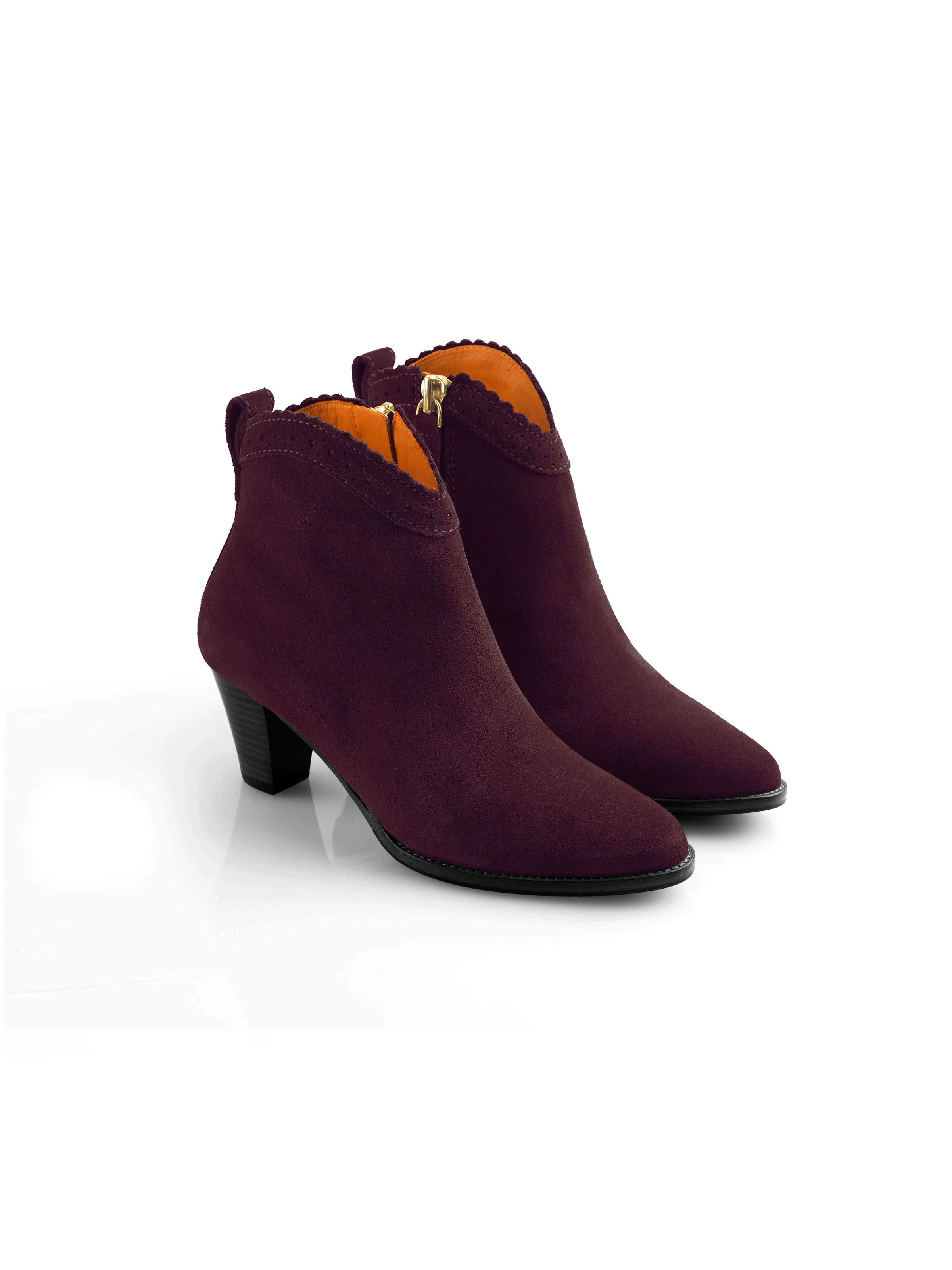 Regina Ankle Boot - Plum
