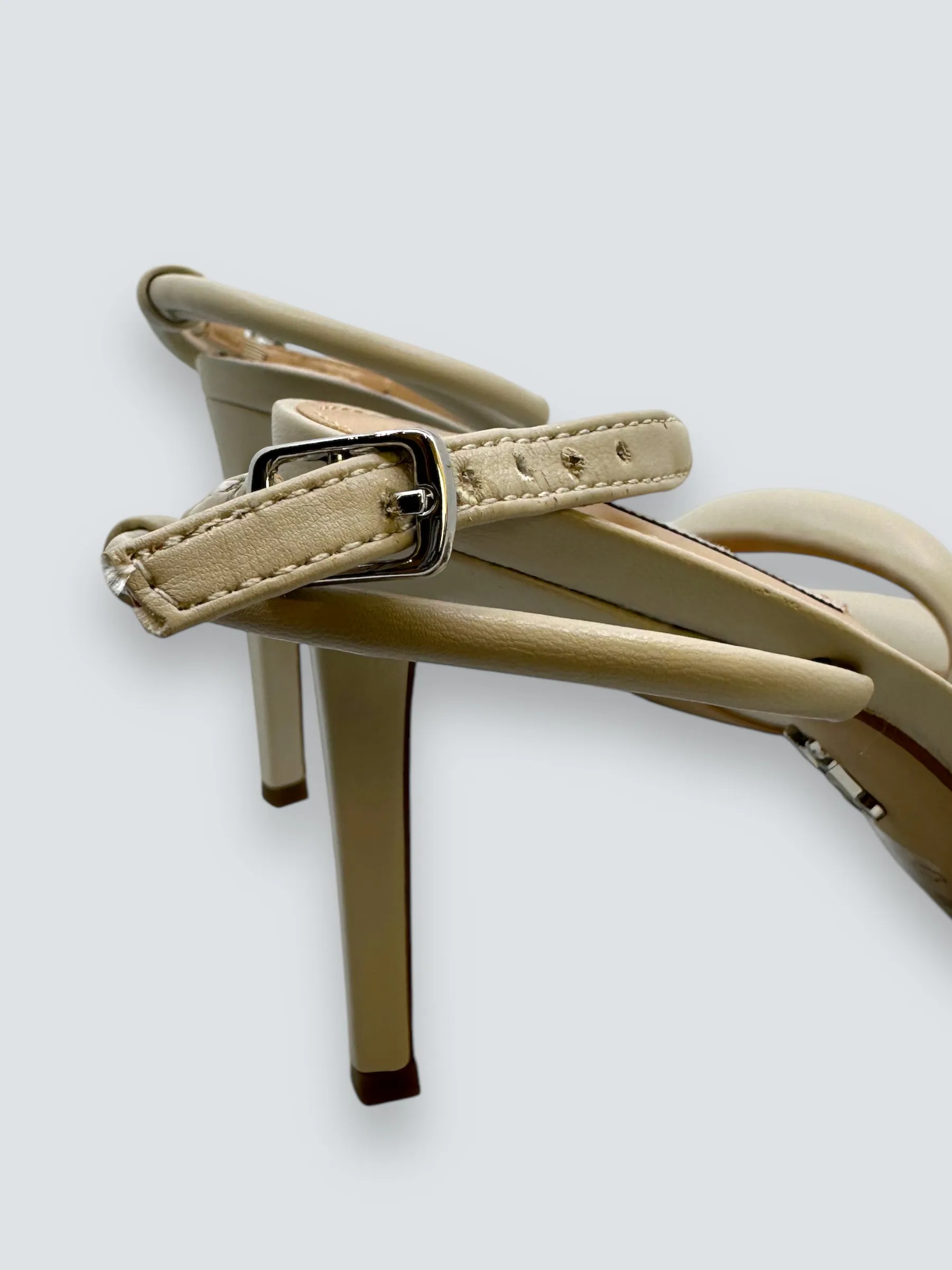 Steve Madden Cream Heels -  Size UK 7