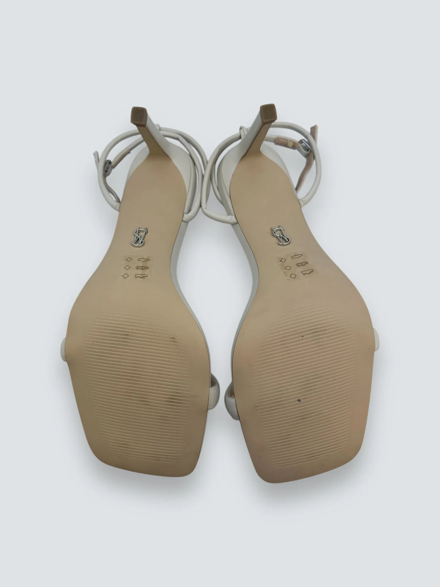Steve Madden Cream Heels -  Size UK 7