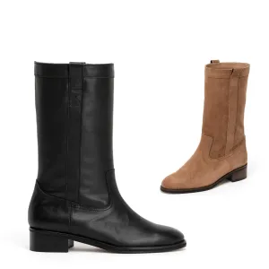 *UK size 2 - CHILLIN - black, 3.5cm heels