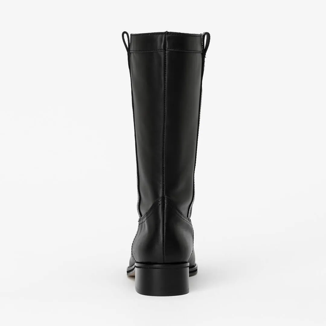 *UK size 2 - CHILLIN - black, 3.5cm heels