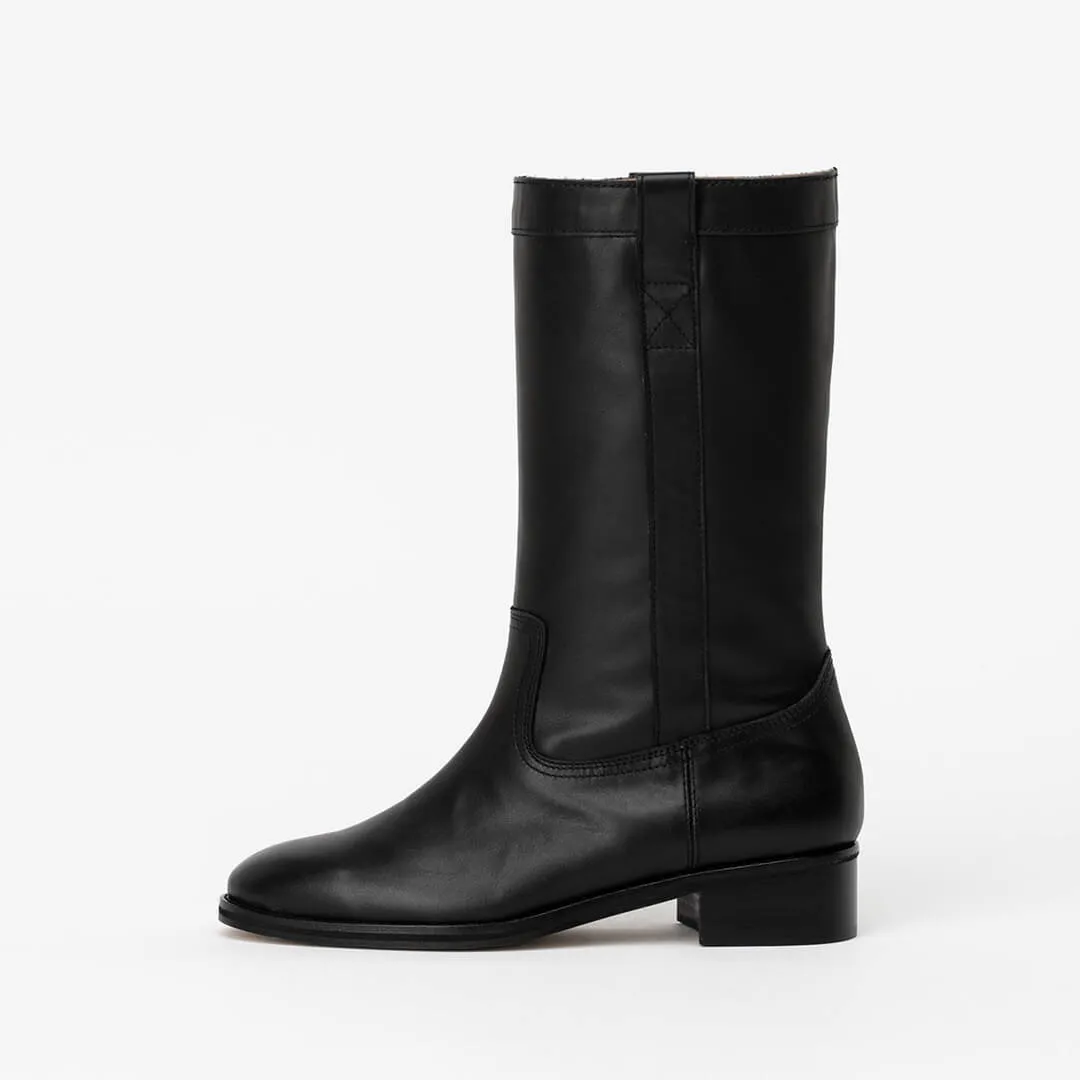 *UK size 2 - CHILLIN - black, 3.5cm heels