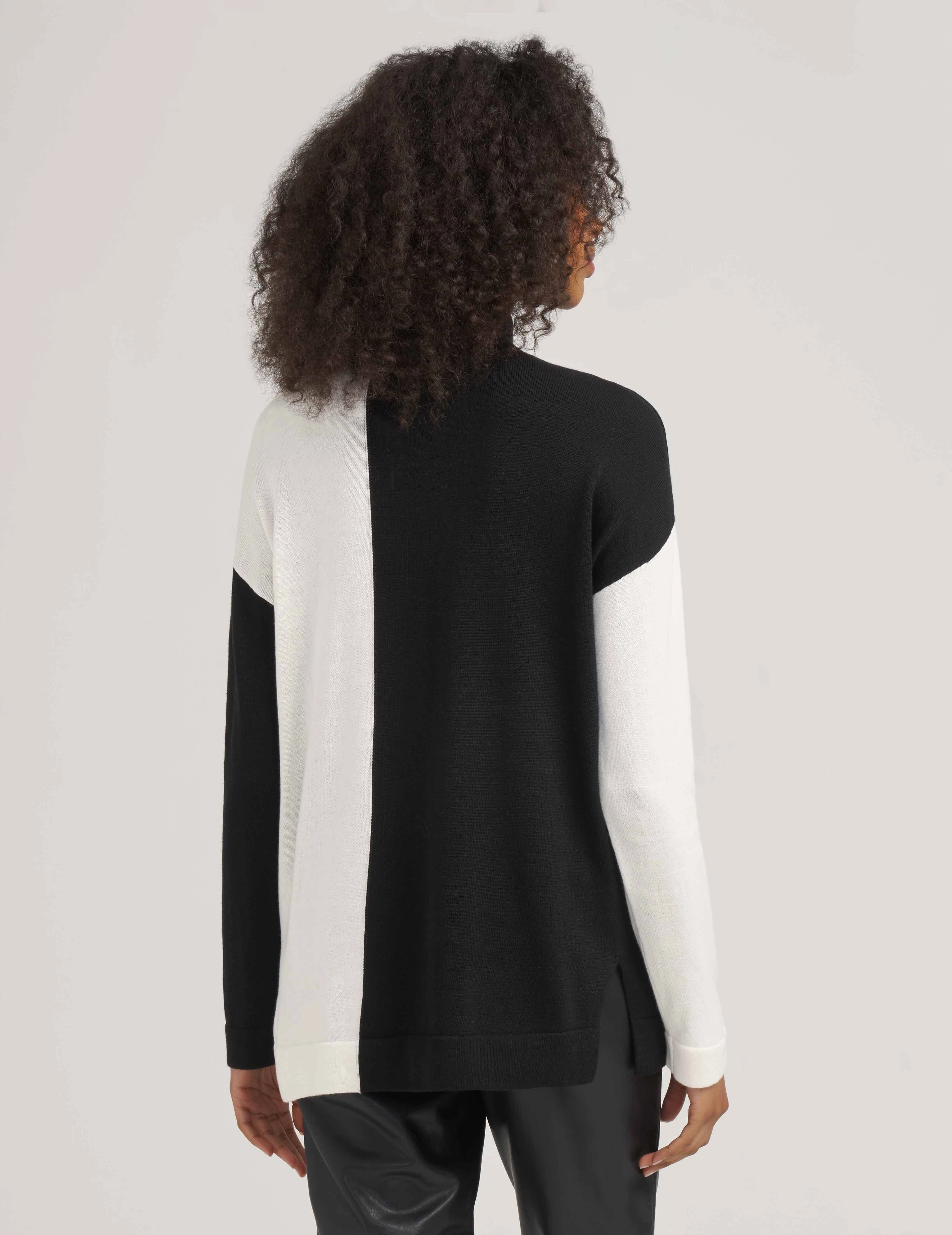 Vertical Coloblocked Pullover- Sale