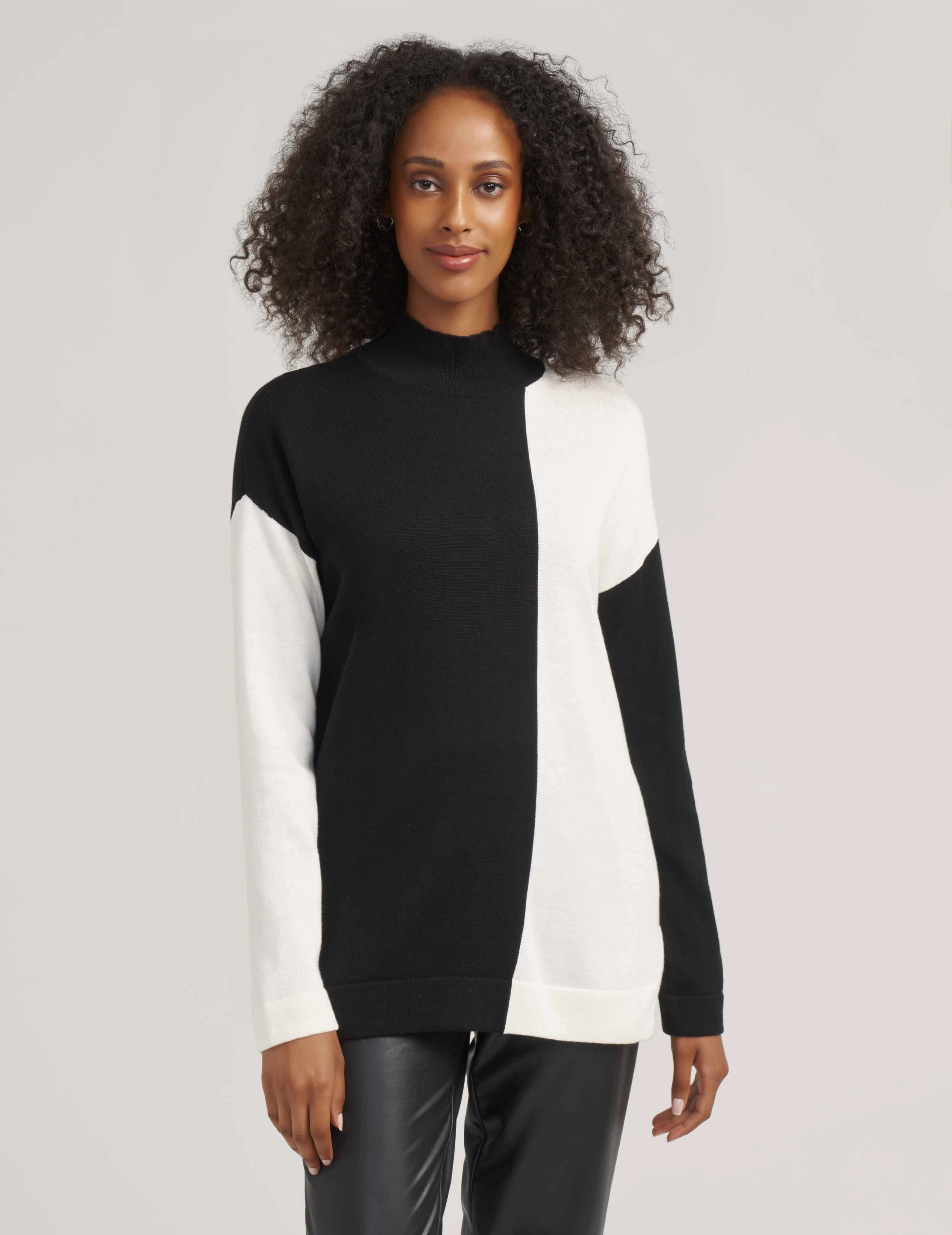 Vertical Coloblocked Pullover- Sale