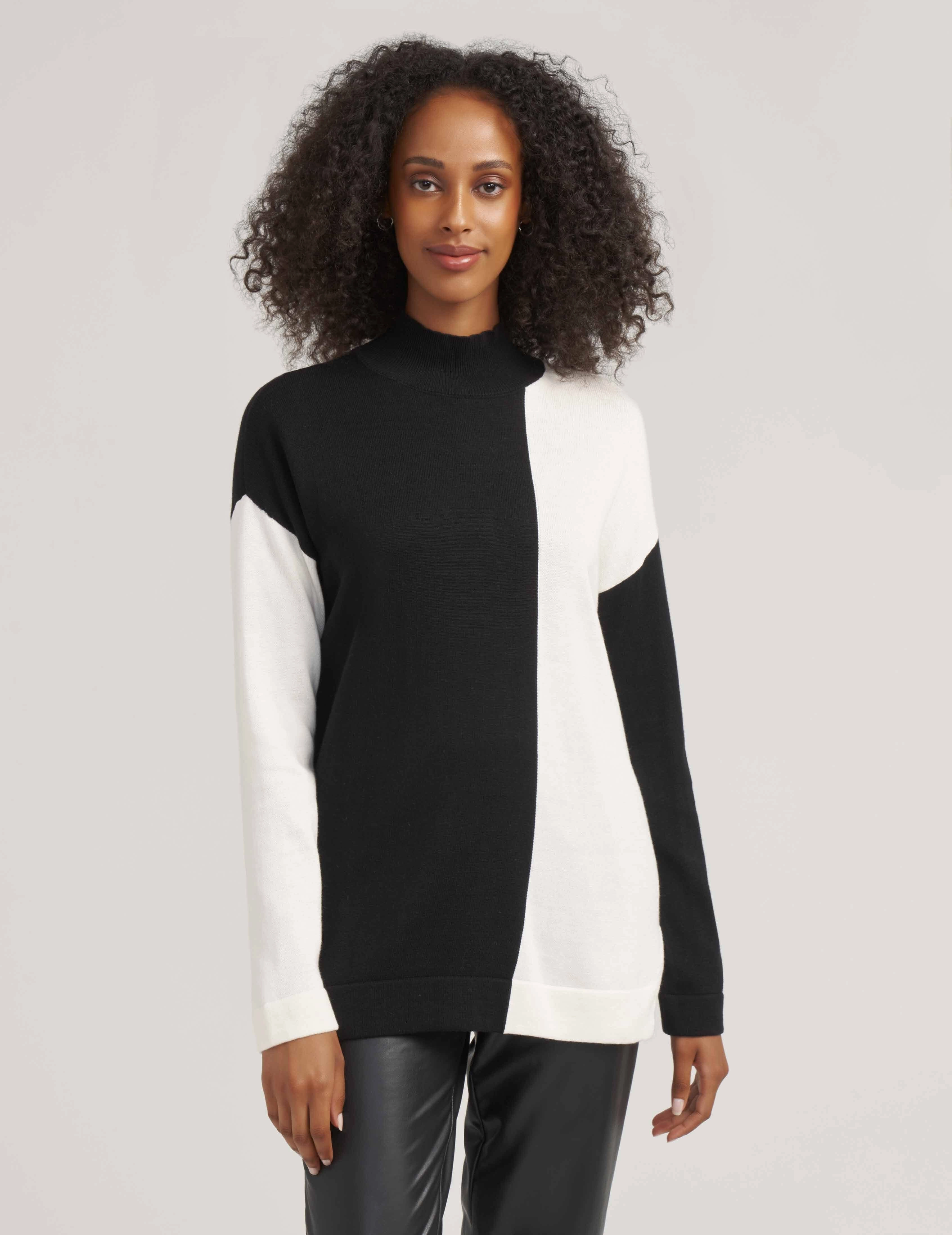 Vertical Coloblocked Pullover- Sale