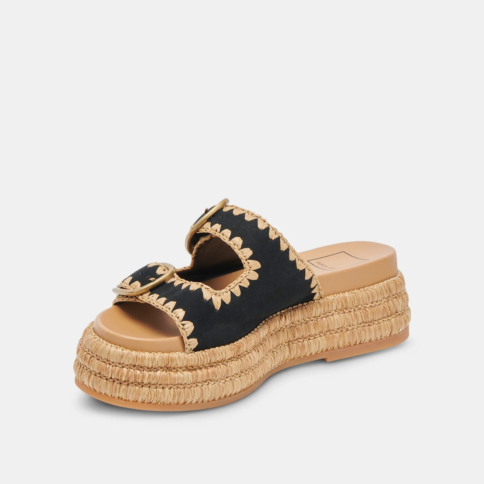 WANIKA SANDALS ONYX NUBUCK - re:vita